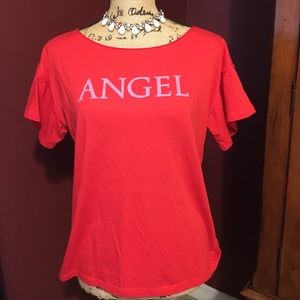 Victoria Secret T-shirt/ sparkle letters